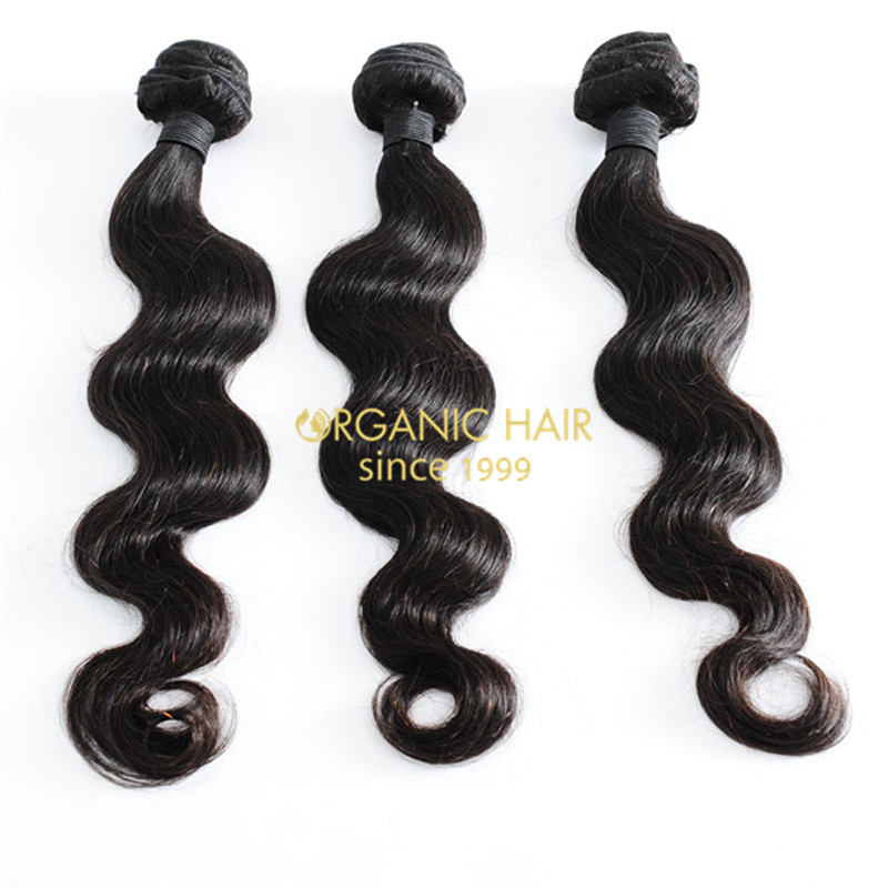 Wholesale 7A grade virgin malaysian body wave hair weave
